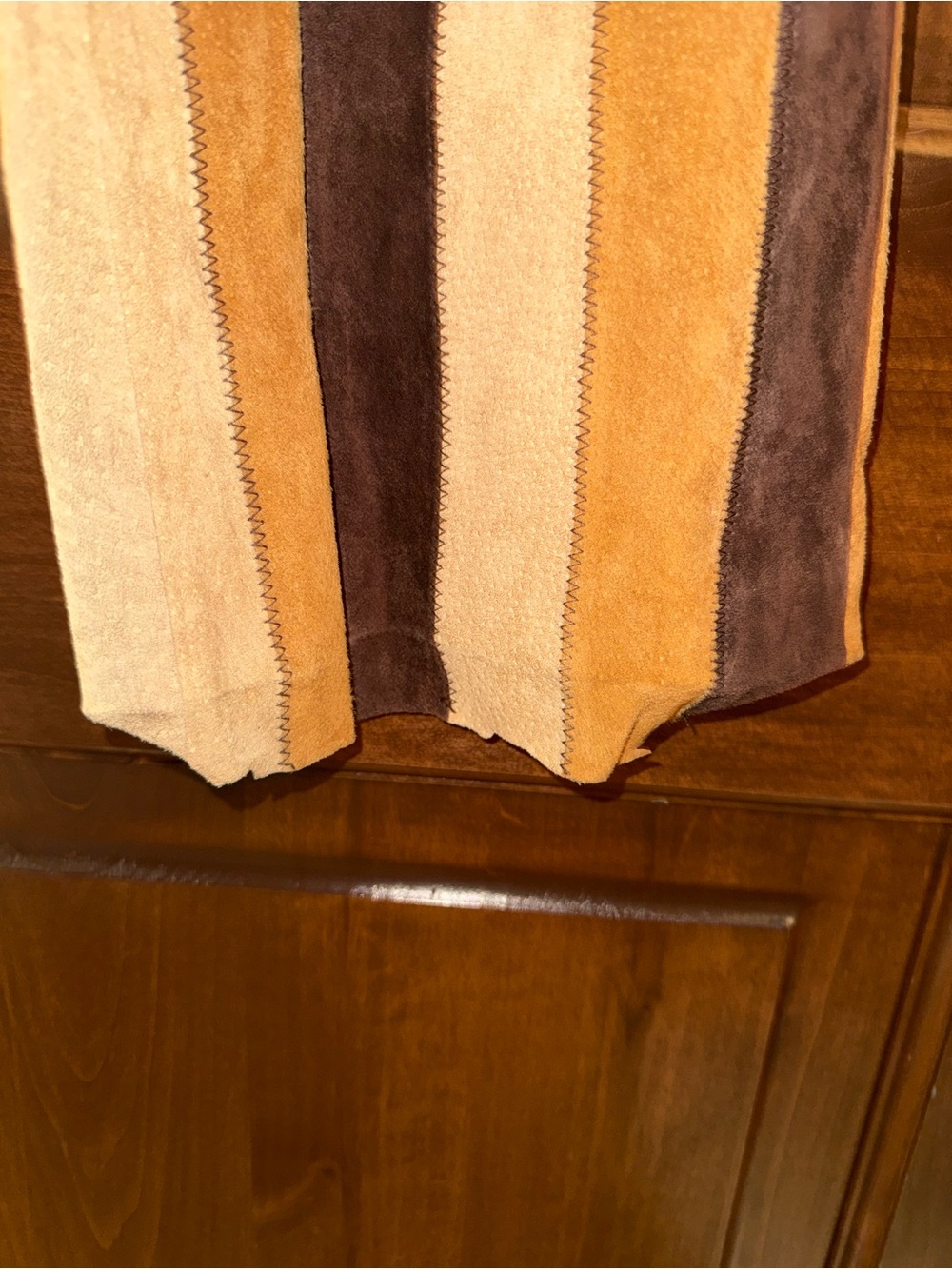 Vintage Wilsons Leather Striped Corduroy Flare Set - Picture 4 of 11